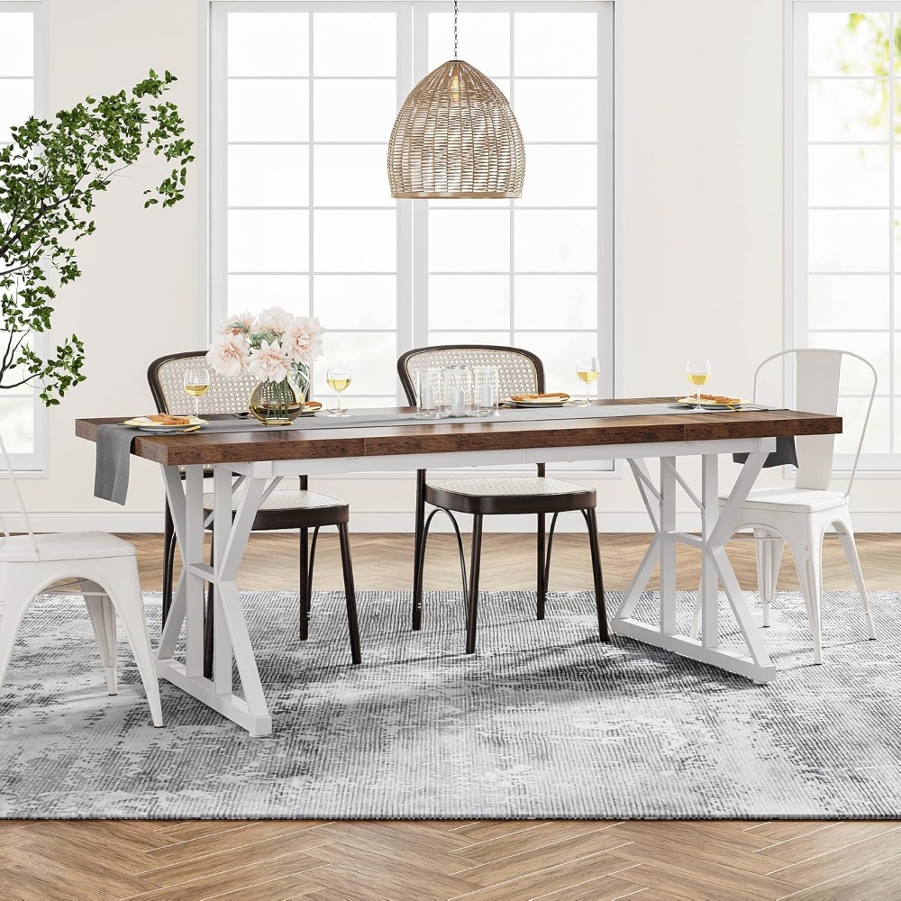 Farmhouse Dining Table for 6 P - Outdoor Furniture Kitchener 리뷰 및 가격