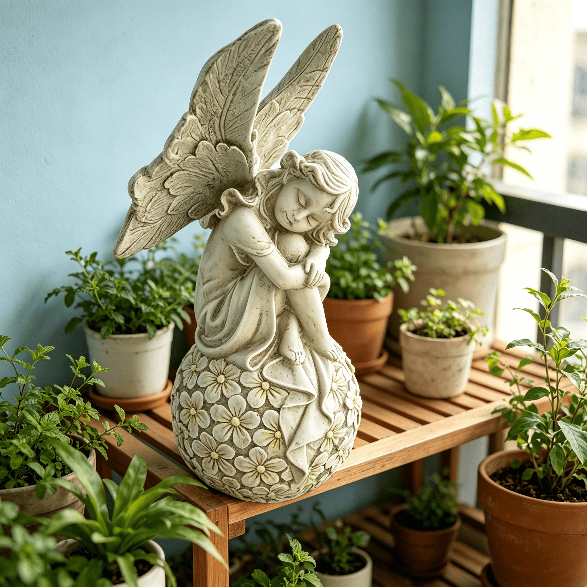 13.2-inch Garden Fairy Statue, - Outdoor Furniture Decor 리뷰 및 가격