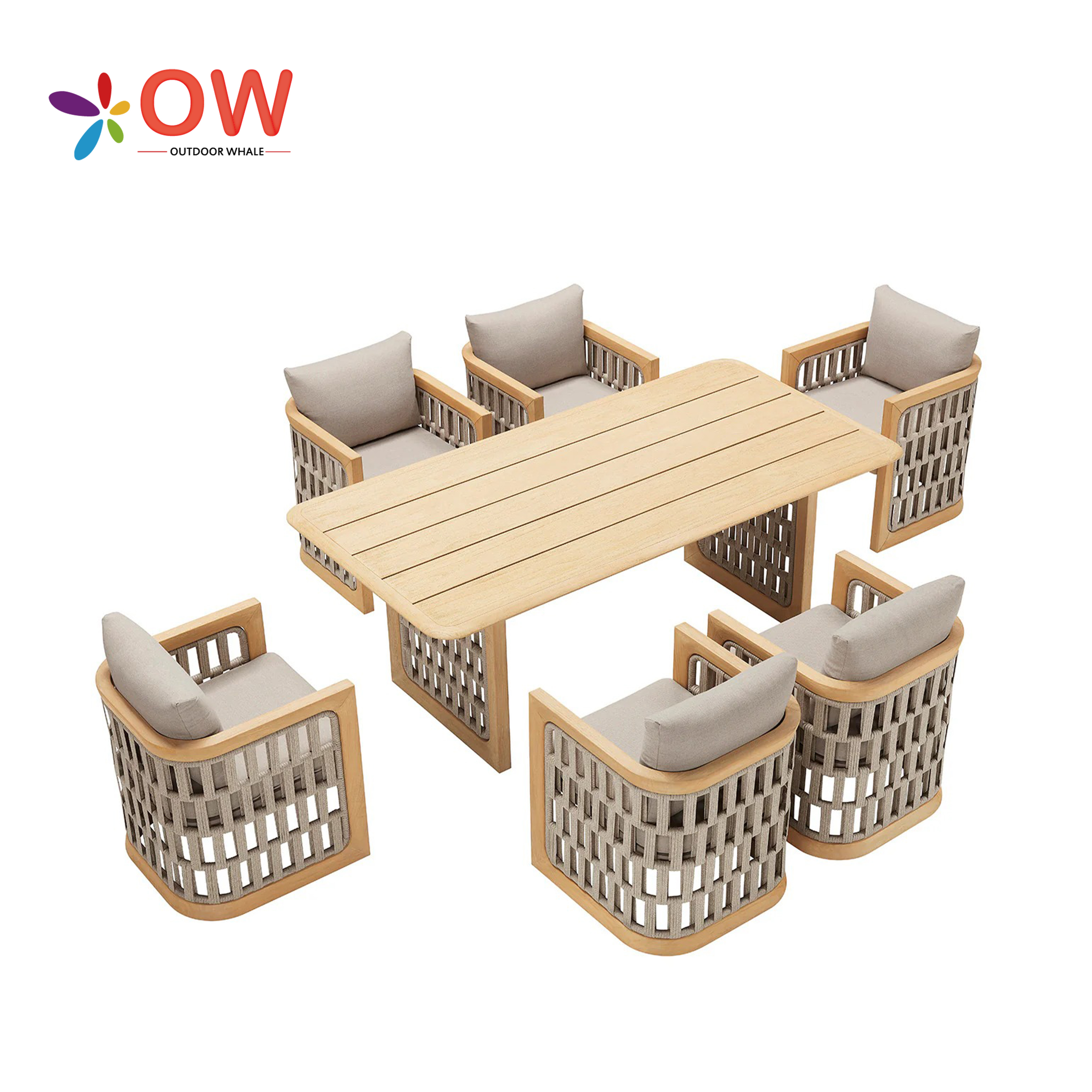 Modern Dining Table Set For Ho - Outdoor Furniture Teak Wood 리뷰 및 가격