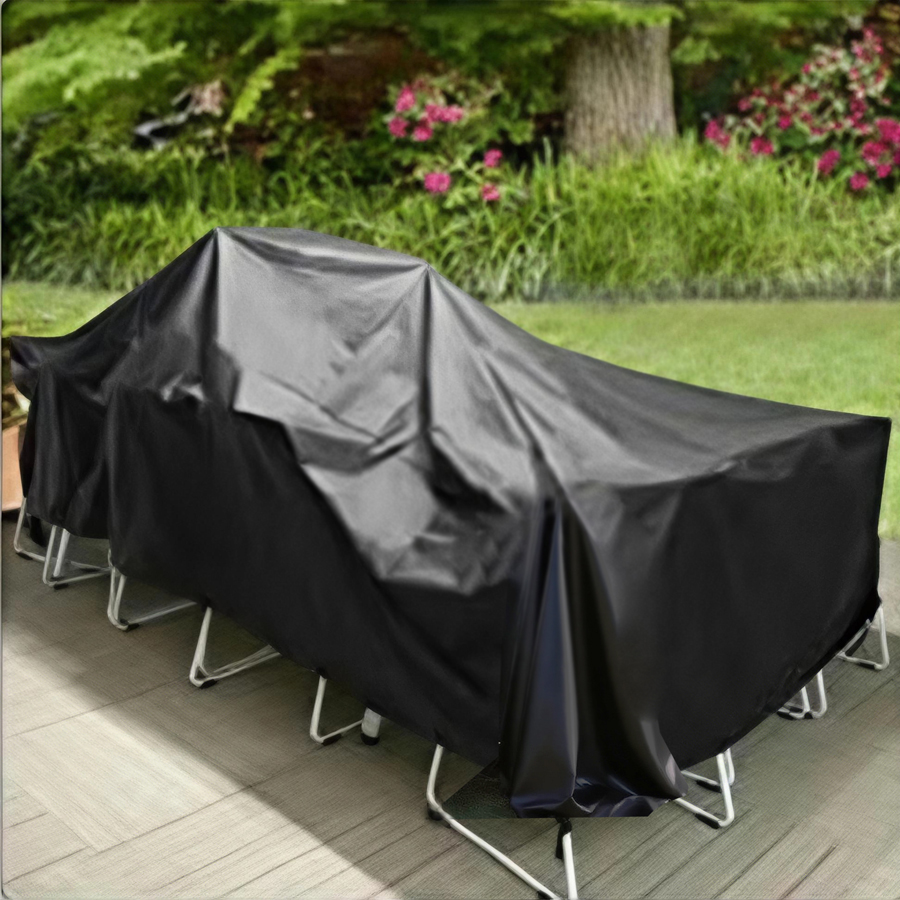 Durable Pure Black PVC Waterpr - Outdoor Furniture With Covers 리뷰 및 가격