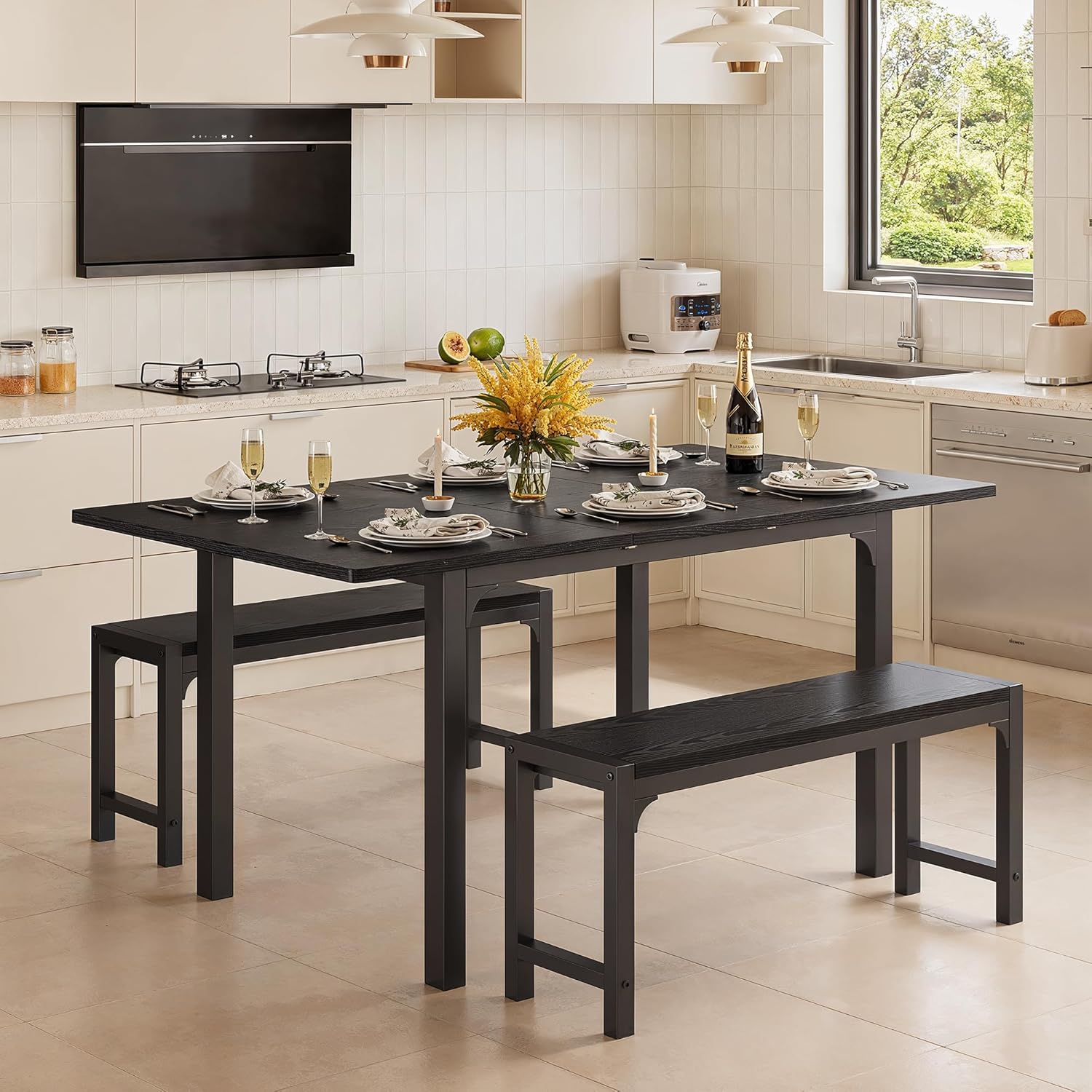 63in Extendable Dining Table S - Outdoor Furniture Kitchener 리뷰 및 가격