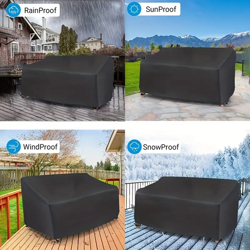 Heavy-Duty Patio Double Sofa C - Outdoor Furniture With Covers 리뷰 및 가격