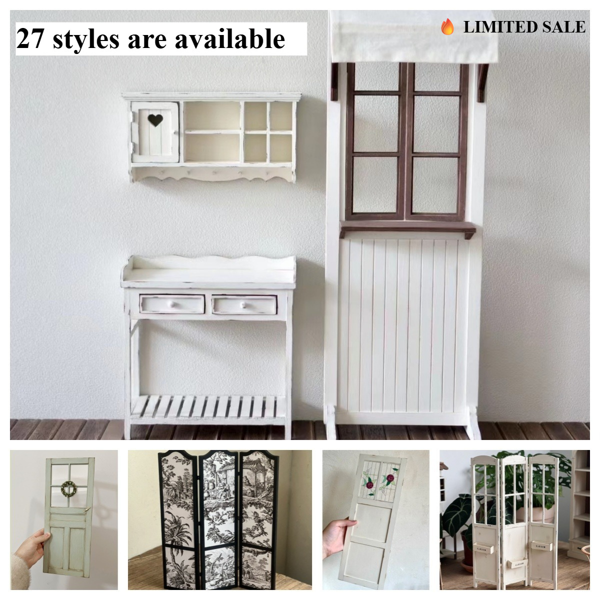 Rustic Miniature Room Divider  - Outdoor Furniture Vintage 리뷰 및 가격