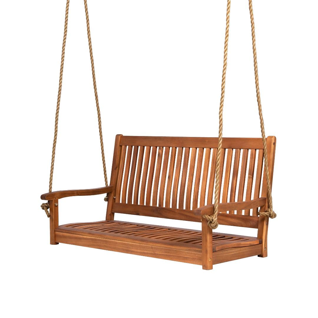 5ft Acacia Wood Porch Swing We - Outdoor Furniture Oil 리뷰 및 가격
