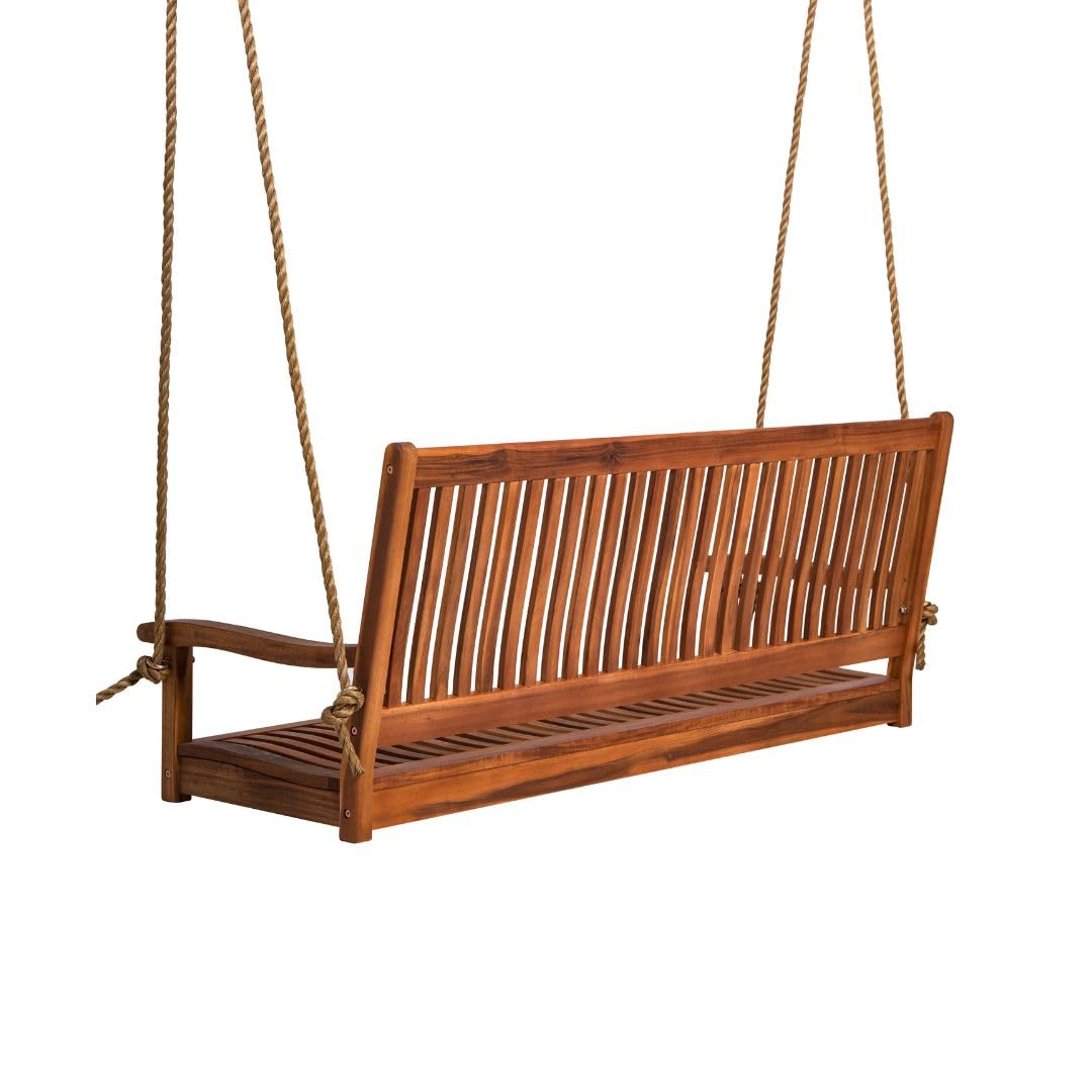 5ft Acacia Wood Porch Swing We - Outdoor Furniture Oil 리뷰 및 가격