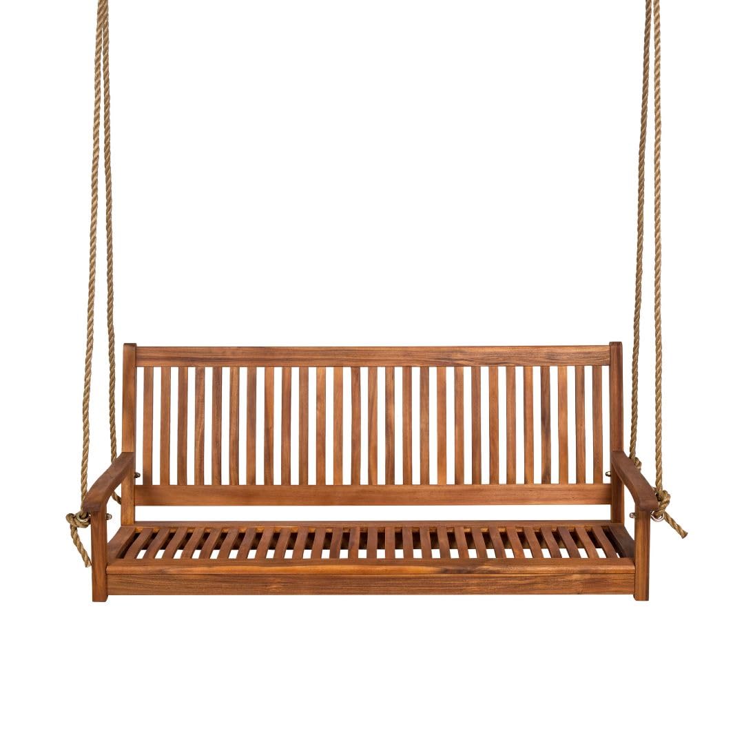5ft Acacia Wood Porch Swing We - Outdoor Furniture Oil 리뷰 및 가격