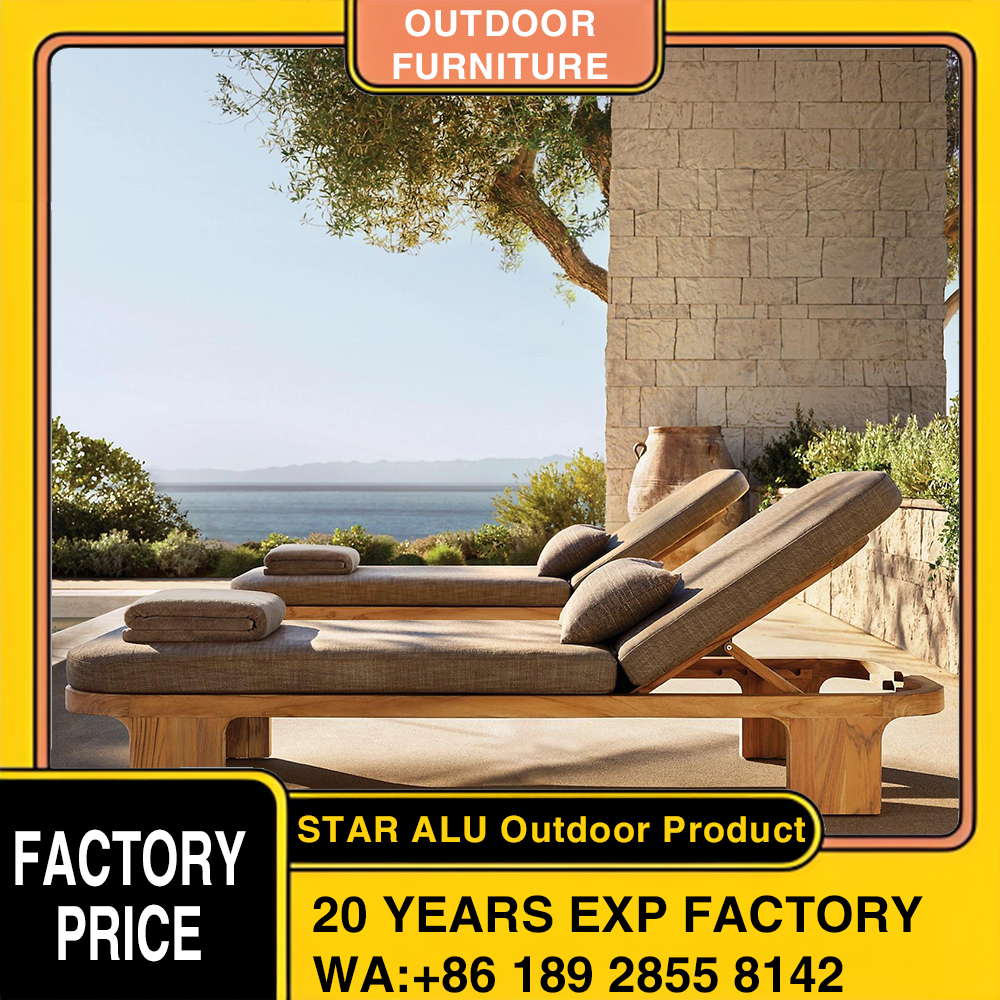 Custom Teak Wood Patio Lounger - Outdoor Furniture Teak Wood 리뷰 및 가격