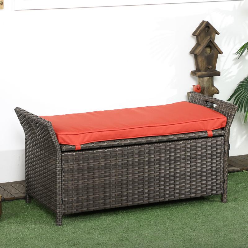 29 Gallon Patio Wicker Storage - Outdoor Furniture Cushion 리뷰 및 가격
