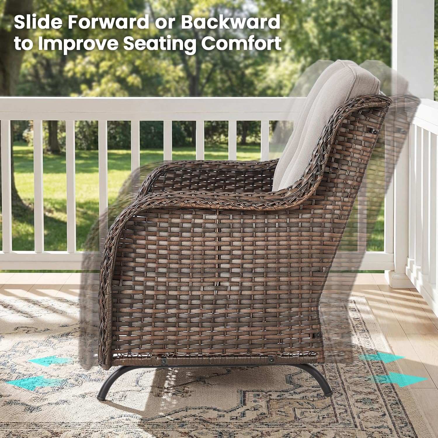 Patio Loveseat Sofa, Outdoor W - Outdoor Furniture Loveseat 리뷰 및 가격