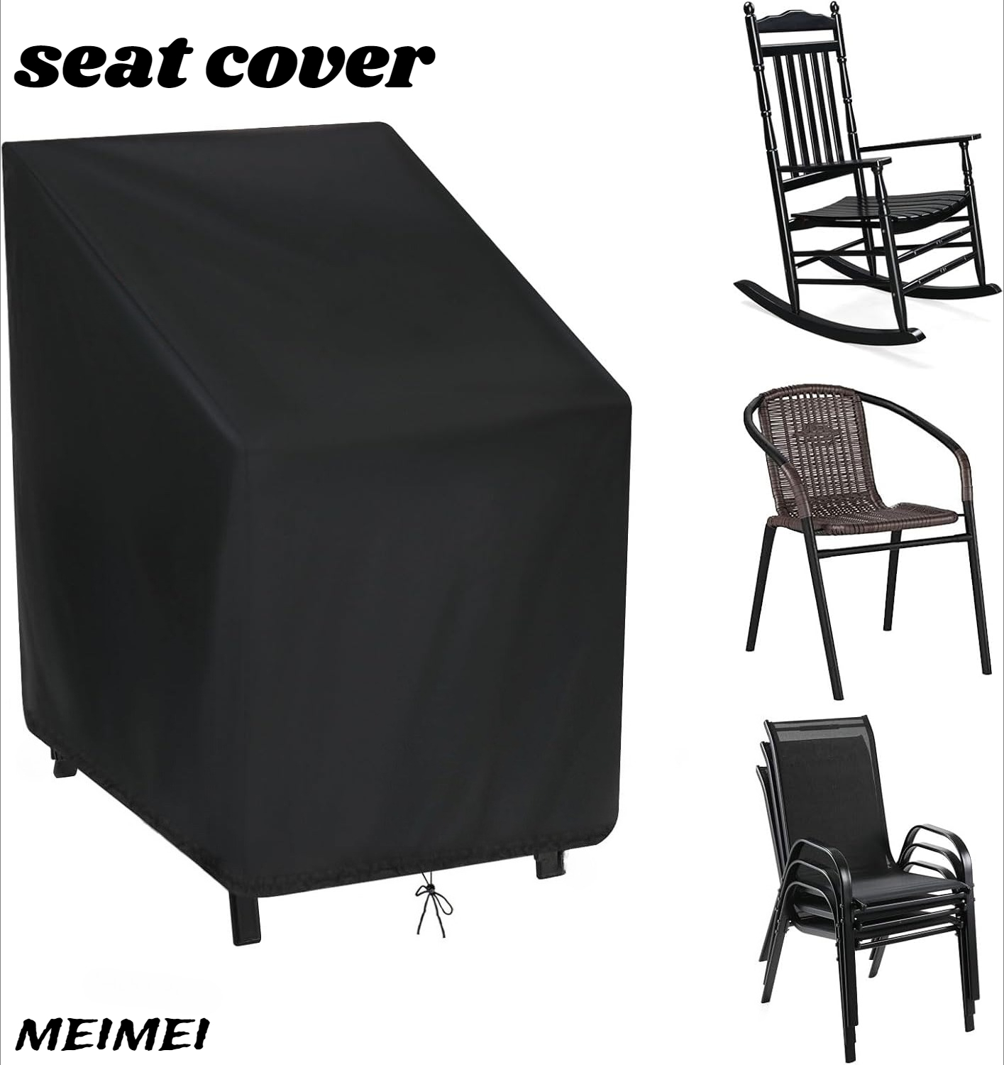Stacked Chair Dust Cover Stora - Outdoor Furniture With Covers 리뷰 및 가격