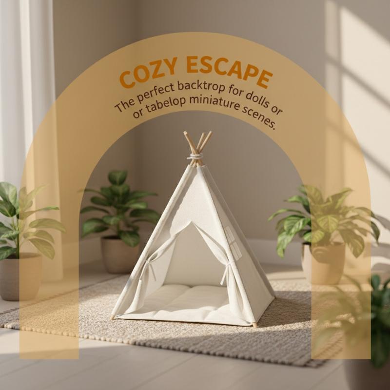 [JN] 1:12 Scale Camping Tent M - Outdoor Furniture Decor 리뷰 및 가격