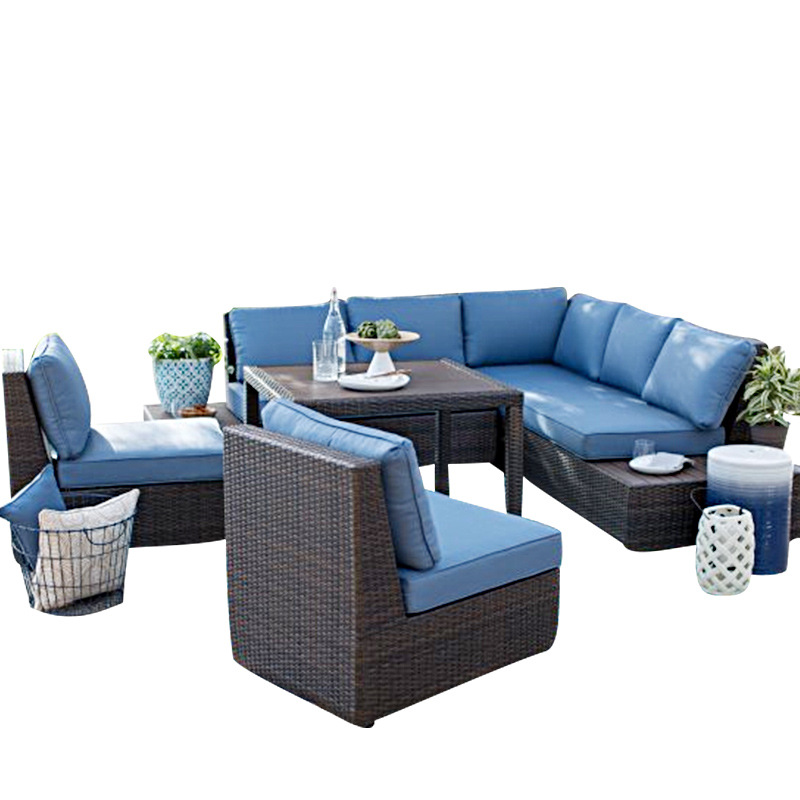 Outdoor Sofa Courtyard Rattan  - Outdoor Furniture Metal Chairs 리뷰 및 가격