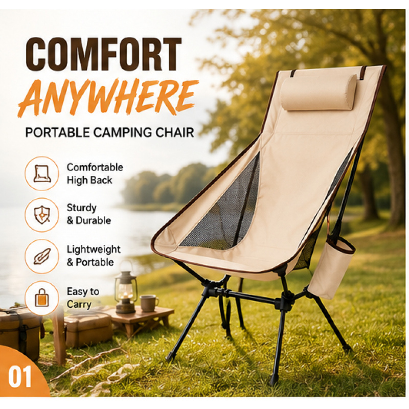 Portable Folding Camping Chair - Outdoor Furniture Cheap 리뷰 및 가격