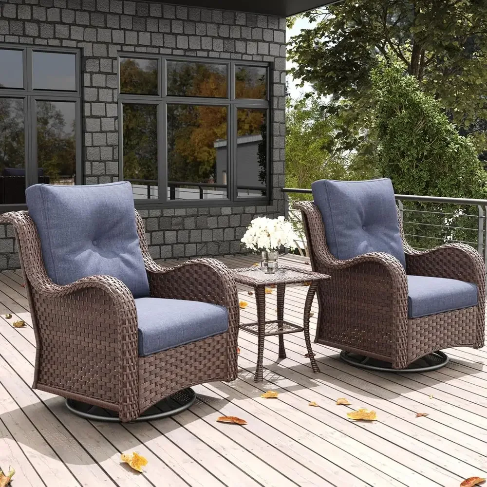3-Piece Outdoor Patio Furnitur - Outdoor Furniture Metal Chairs 리뷰 및 가격