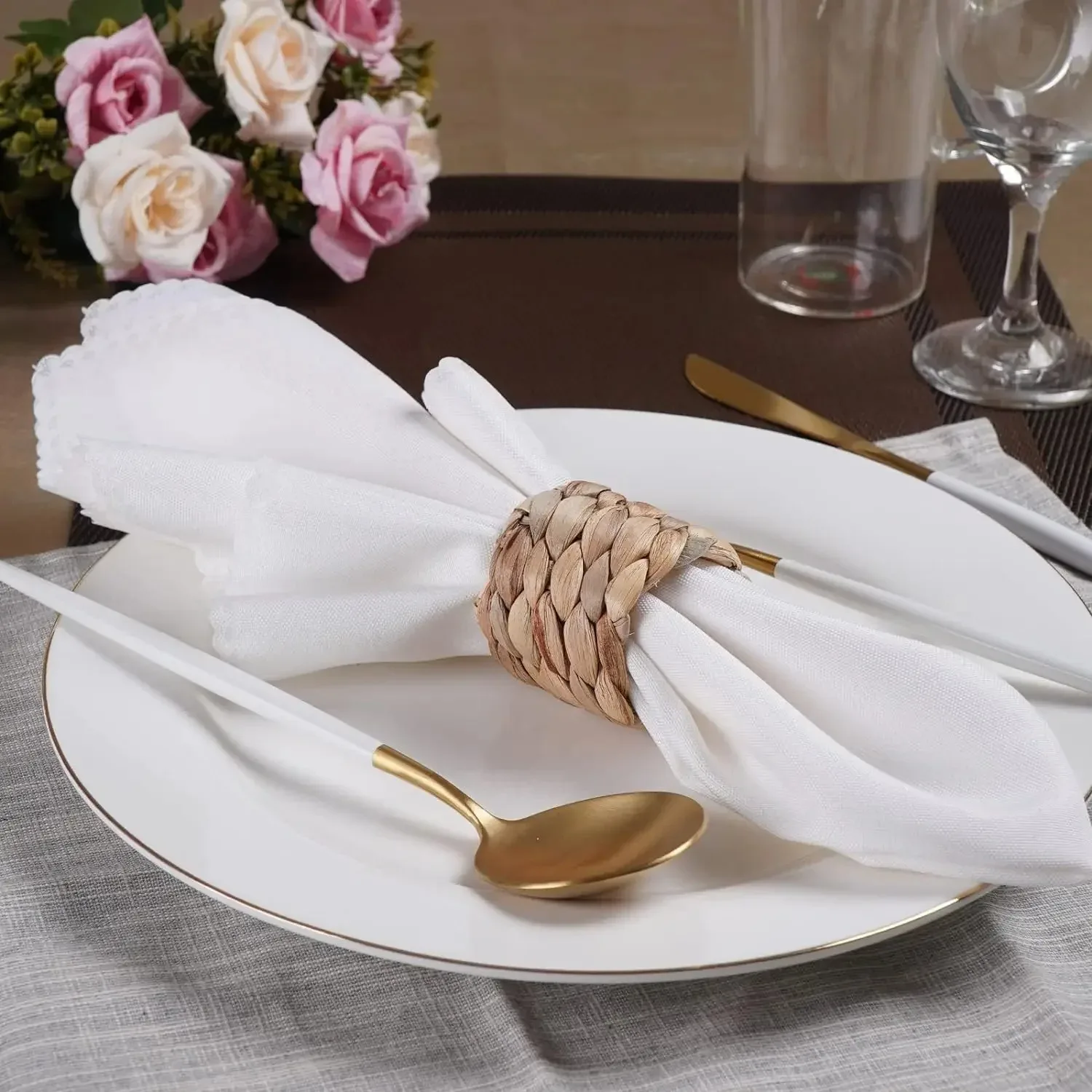 6/96Pcs Woven Handmade Napkin  - Outdoor Furniture Rh 리뷰 및 가격