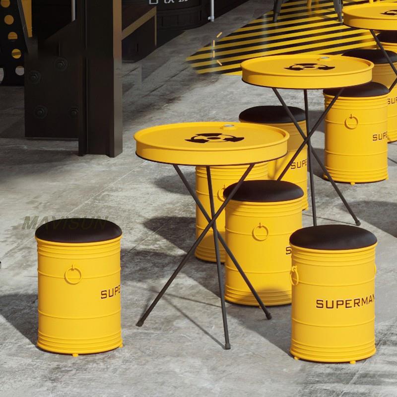 Creative Wrought Iron Oil Drum - Outdoor Furniture Oil 리뷰 및 가격