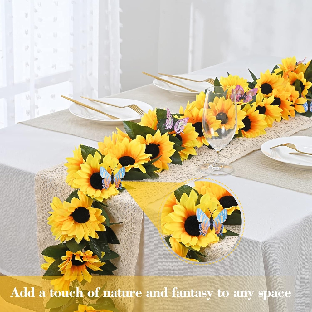1/3PCS Artificial Flowers Sunf - Outdoor Furniture Rh 리뷰 및 가격