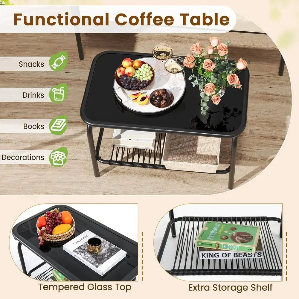 8-Piece Outdoor Patio Furnitur - Outdoor Furniture Loveseat 리뷰 및 가격